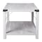 Flash Furniture Aspen Gray Coffee Table with Black Metal Accents ZG-037-LTGY-GG - alternate 8